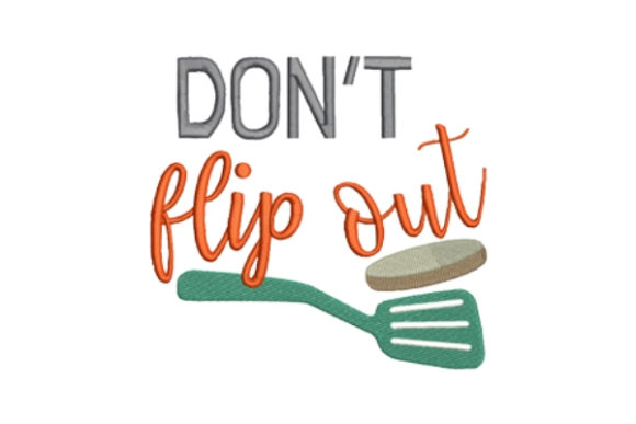 Don t Flip out Embroidery Review