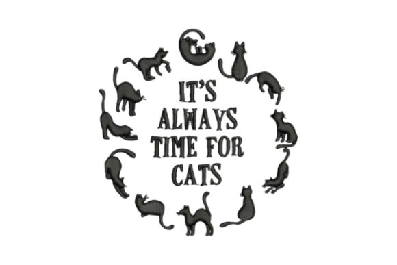 It's Always Time for Cats Embroidery Review