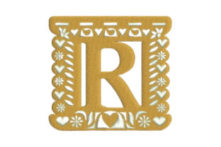 Papel Picado Alphabet R Review for Craft Fair Use